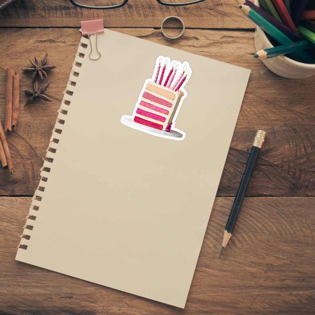 Piece of Cake sticker