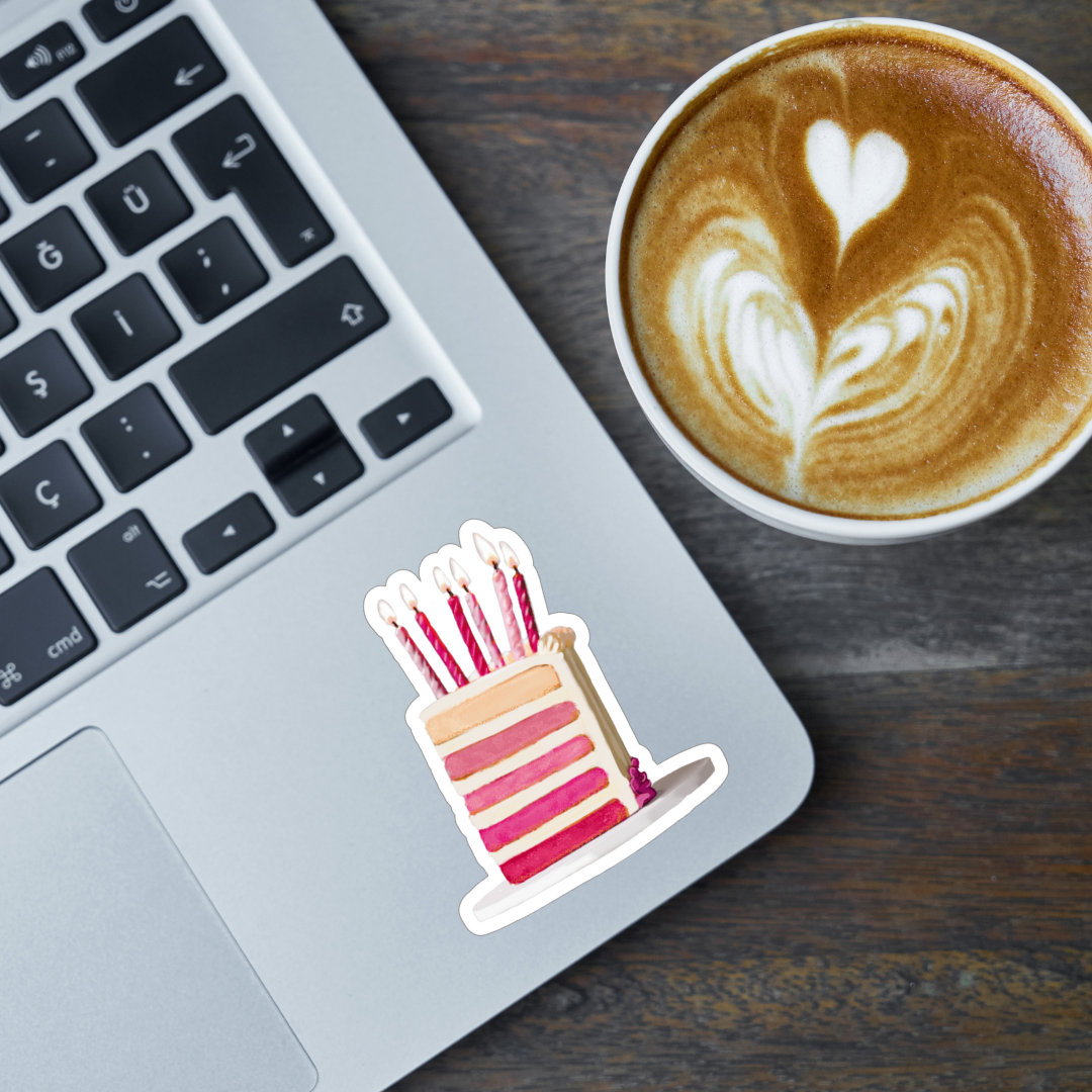 Piece of Cake sticker