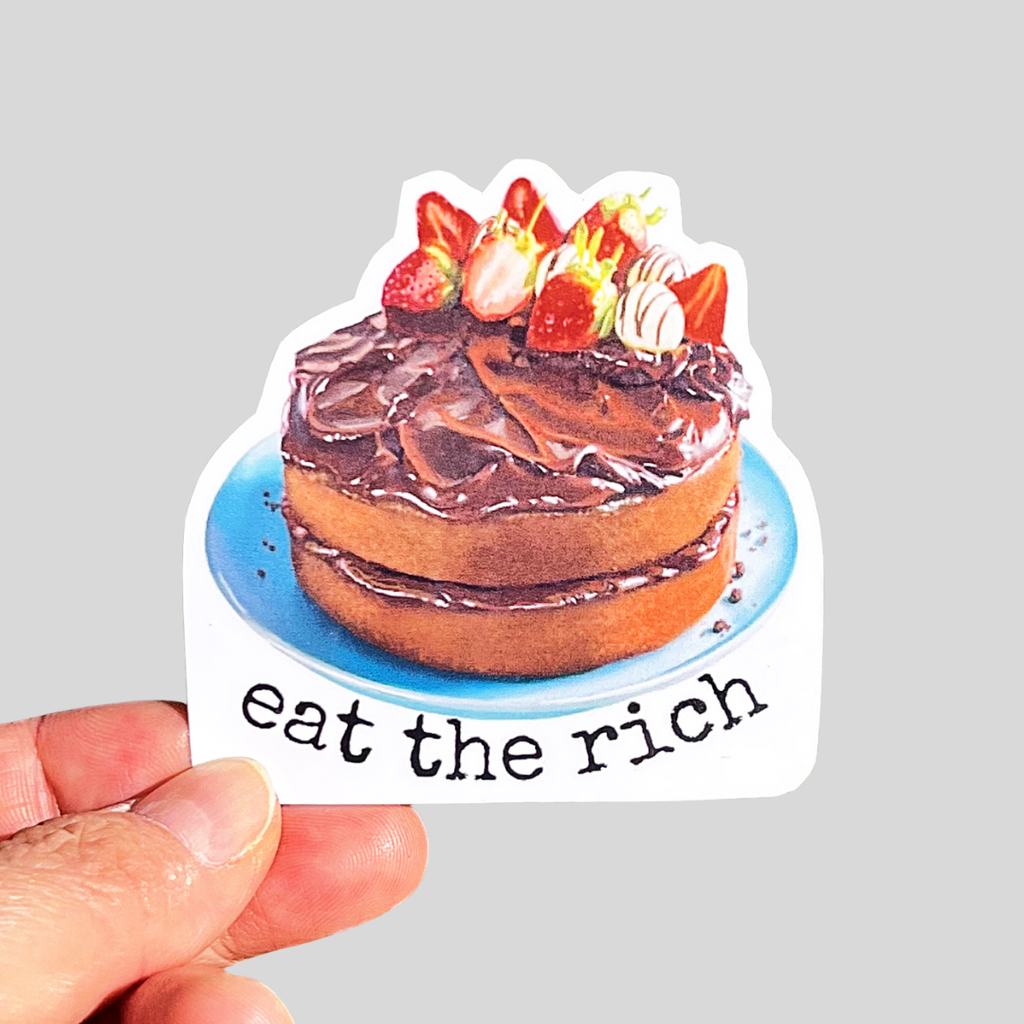 Eat the Rich Sticker
