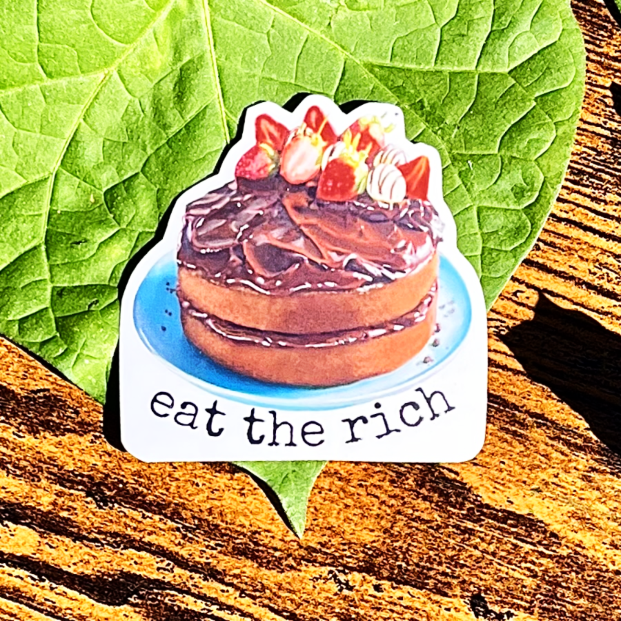 Eat the Rich Sticker
