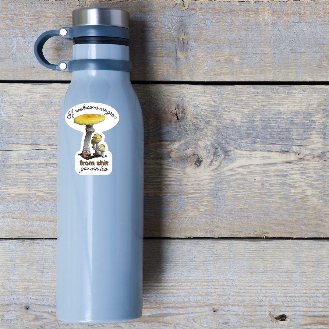 Weaterproof If Mushrooms Can Grow From Shit So Can You