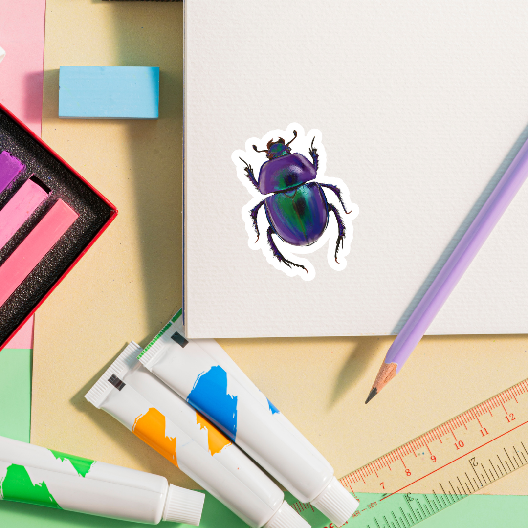 Waterproof Rose Chafer Beetle Sticker