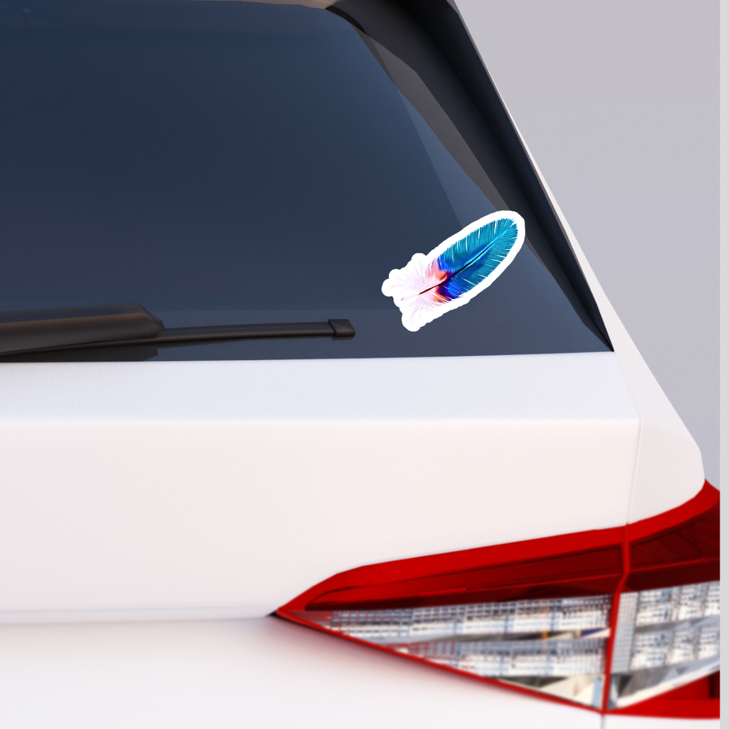Waterproof Blue Jay Sticker