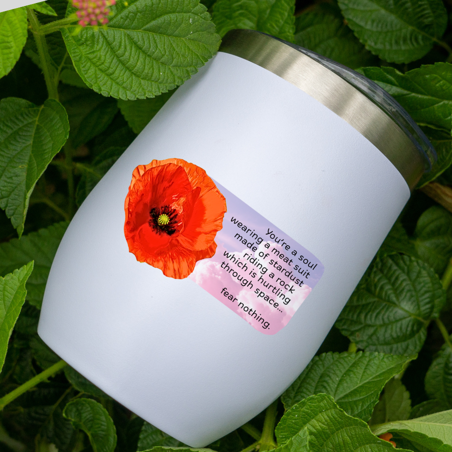 Waterproof You're a Soul Wearing a Meat Suit Sticker