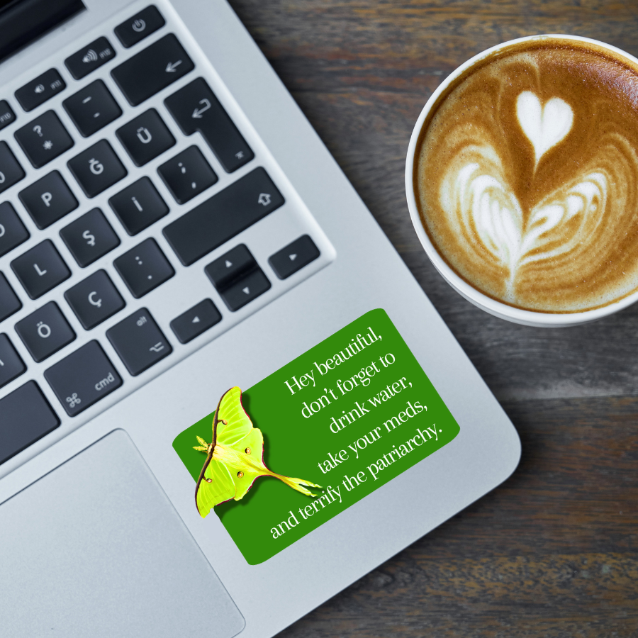 Waterproof Hey Beautiful Don't Forget To Drink Your Water Sticker