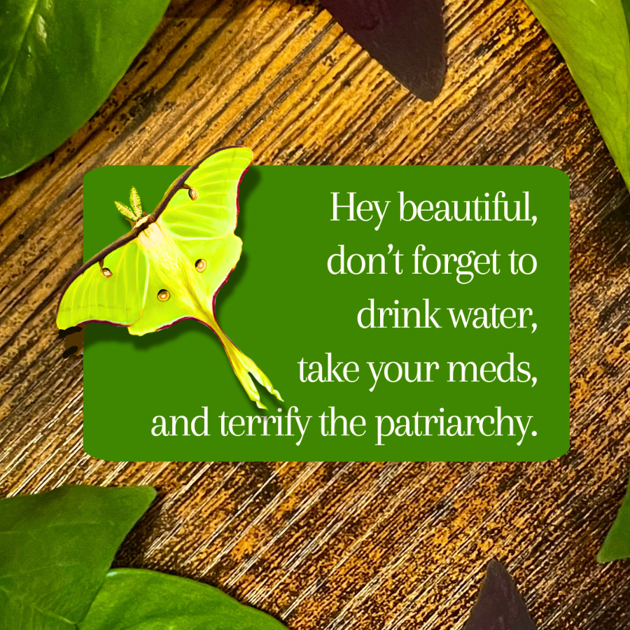 Waterproof Hey Beautiful Don't Forget To Drink Your Water Sticker